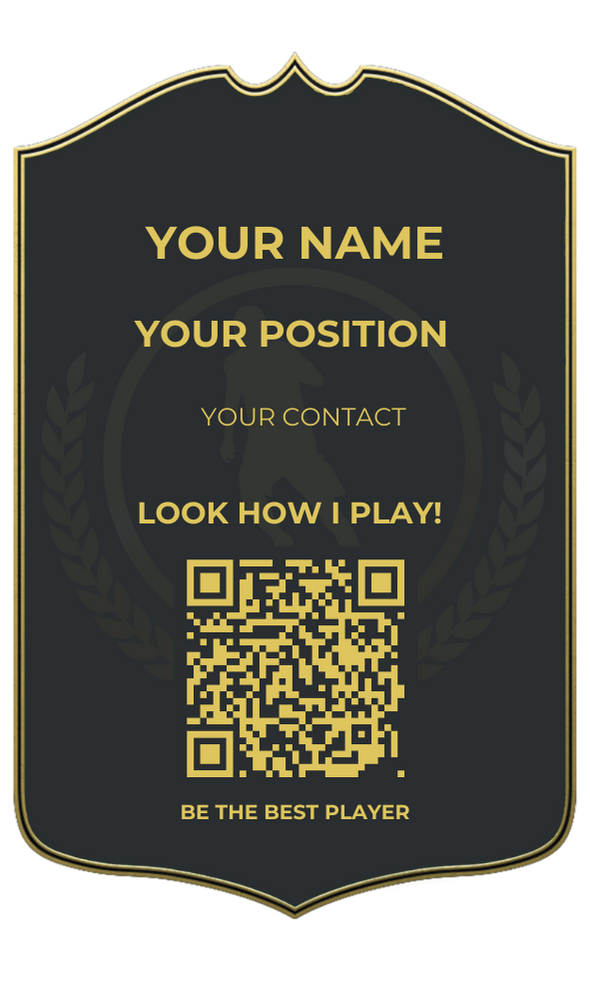 Luisito Etienne - Talented Soccer Card - Back